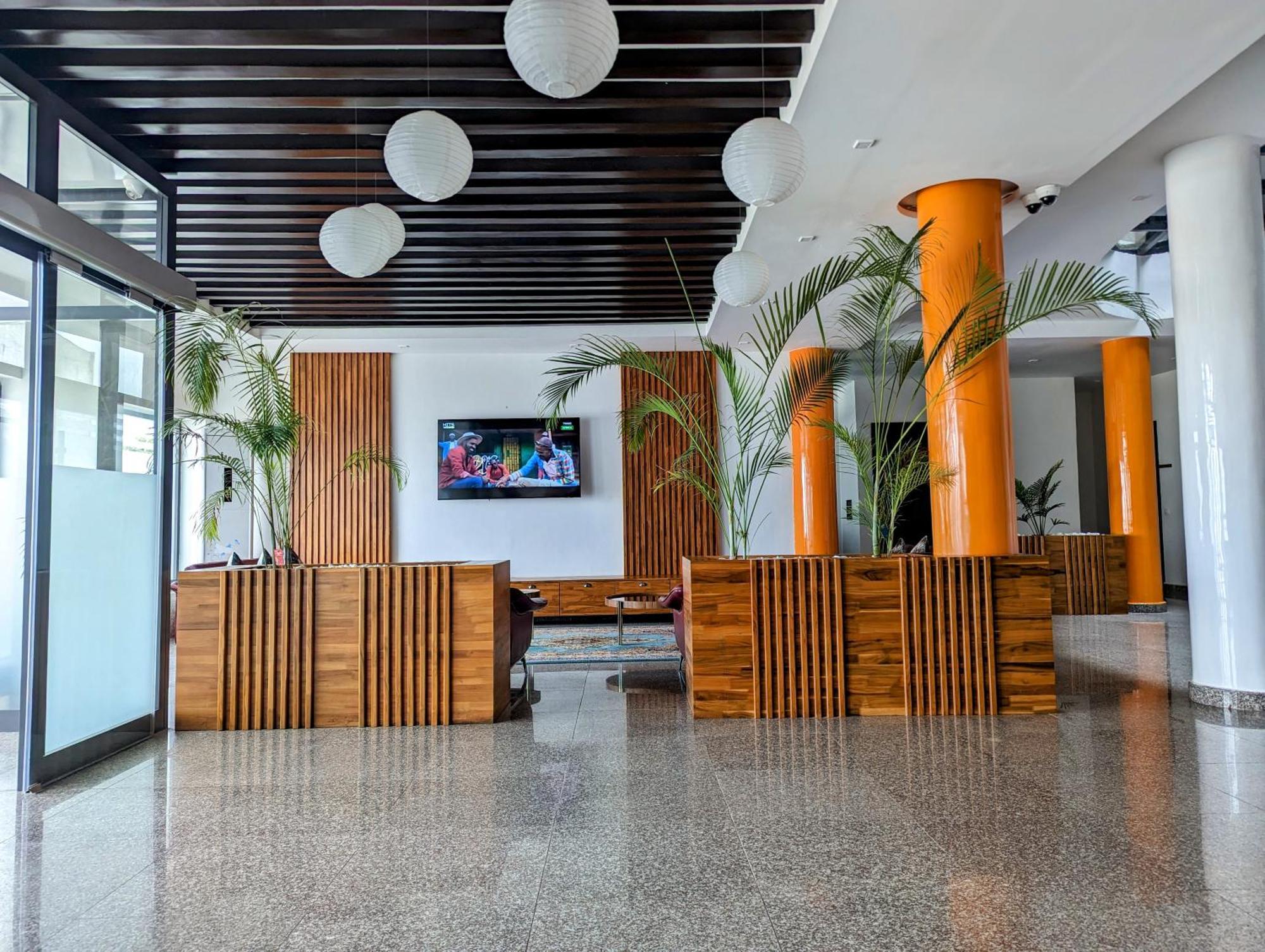 Les Ombrelles Appart'Hotel كوتونو المظهر الخارجي الصورة